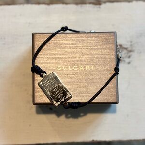 BVLGARI Authentic Pendant and Rope Bracelet